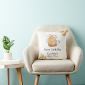 Sweet Little Bee Baby shower Decoratief Kussen (Stoel)