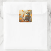 Sweet Little Bird Square Sticker (Tas)