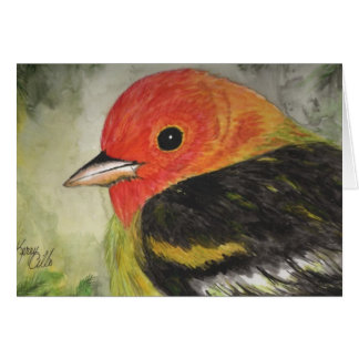 Sweet Little Bird Waterverf