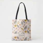 Sweet Little Birds Canvas tas (Voorkant)