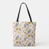 Sweet Little Birds Canvas tas (Achterkant)