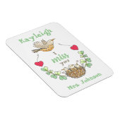 Sweet Little Birds I Miss You Teacher Magneet (Rechterzijde)