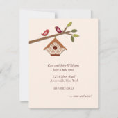 Sweet Little Birds New Address Notice Aankondiging (Voorkant)