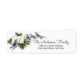 Sweet Little Birds Return Address Label (Voorkant)