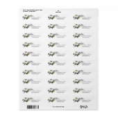 Sweet Little Birds Return Address Label (Full Sheet)