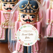 Sweet Little Bites Bakery Christmas Ronde Sticker