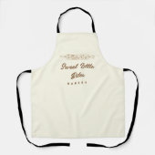 Sweet Little Bites Bakery Gepersonaliseerd Schort (Voorkant)