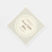 Sweet Little Bites Bakery Logo Servet (Hoek)