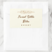 Sweet Little Bites Bakery Logo Sticker (Tas)