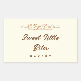 Sweet Little Bites Bakery Logo Sticker