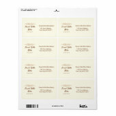 Sweet Little Bites Bakery Verzending Etiket (Full Sheet)
