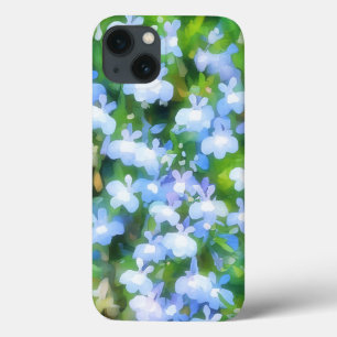 Sweet Little Blue Flower Garden Art Phone Case