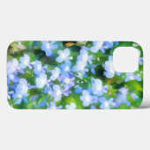Sweet Little Blue Flower Garden Art Phone Case (Achterkant (horizontaal))
