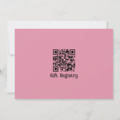 Sweet Little Boo Halloween Ghost Baby shower Kaart (Achterkant)