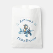 Sweet Little Boy On The Way Baby shower Bedankzakje (Voorkant)