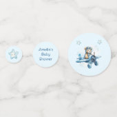 Sweet Little Boy On The Way Baby shower Confetti (Voorkanten)