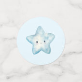 Sweet Little Boy On The Way Baby shower Confetti (Kleine voorkant)