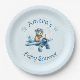 Sweet Little Boy On The Way Baby shower Papieren Bordje