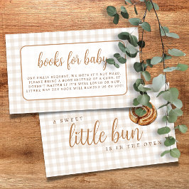 Sweet Little Bun in the Oven Books for Baby Visitekaartje