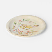 Sweet Little Bunny Baby shower 7-inch Bord (Gekanteld)