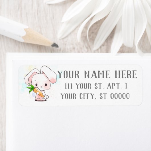 Sweet Little Bunny Etiket (Insitu)