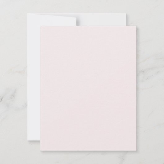 Sweet Little Bunny - Hartelijk dank Bedankkaart (Achterkant)