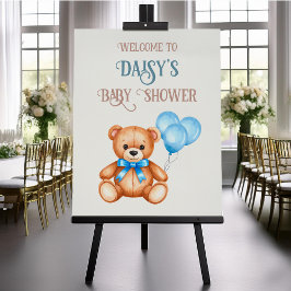 Sweet Little Cub Baby shower Welkom Perfect Poster