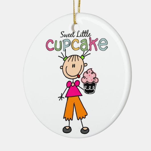 Sweet Little Cupcake Ornament (Links)
