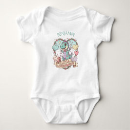 Sweet Little Dino Birthday Personalized Romper