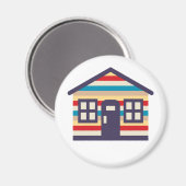 Sweet Little Dream House Magneet (Voorkant / Achterkant)