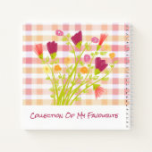 Sweet Little Flowered Receptenboek Notitieboek (Achterkant)