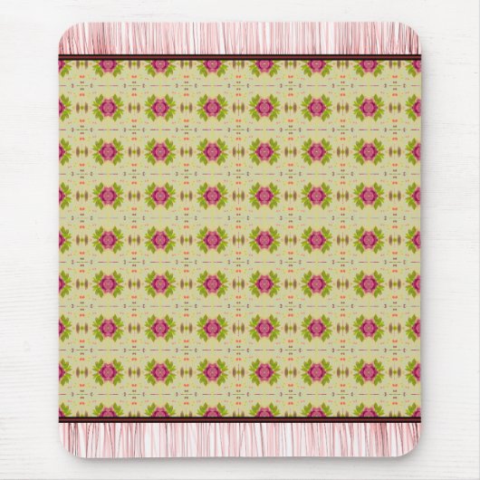 Sweet Little Flowered Rug Style Muismat (Voorkant)