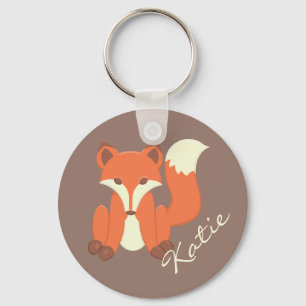 "Sweet Little Fox" Sleutelhanger