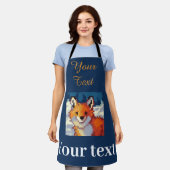 Sweet little Fox, vos, pixel art Schort (Gedragen)