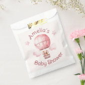 Sweet Little Girl On The Way Baby shower Bedankzakje (Gezegeld)