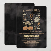 Sweet Little Halloween boo is on the way Kaart (Voorkant / Achterkant)