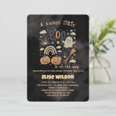 Sweet Little Halloween boo is on the way Kaart (Staand voorkant)