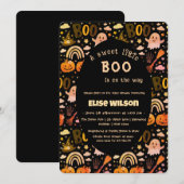 Sweet Little Halloween boo is on the way Kaart (Voorkant / Achterkant)
