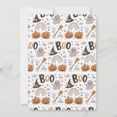 Sweet Little Halloween boo is on the way Kaart (Achterkant)