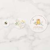 Sweet Little Honey Baby shower Confetti (Voorkanten)