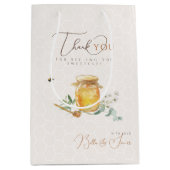 Sweet Little Honey Baby shower Medium Cadeauzakje (Voorkant)