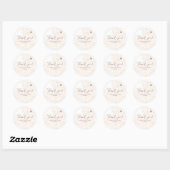 Sweet Little Honey Baby Shower Thank You Sticker (Vel)