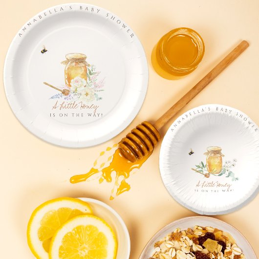 Sweet Little Honey Baby shower Welkomstbord Papieren Bordje