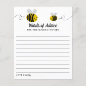Sweet Little Honey Bee Baby shower Advice (Voorkant)