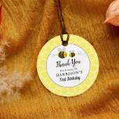 Sweet Little Honey Bee Birthday Party Bedankjes Labels