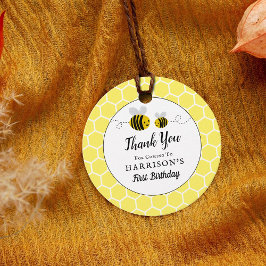 Sweet Little Honey Bee Birthday Party Bedankjes Labels