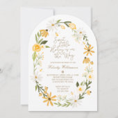 Sweet Little Honey onderweg Bee Fun Baby shower Kaart (Voorkant)