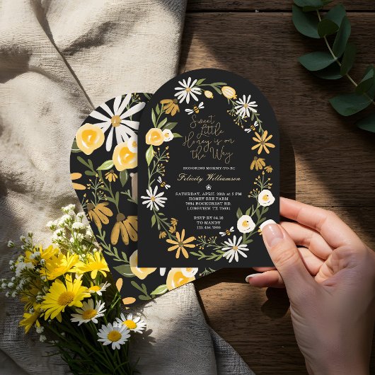 Sweet Little Honey onderweg Bee Fun Baby shower Kaart