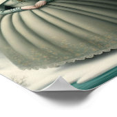 Sweet Little Ice Princess Blonde Girl Poster (Hoek)