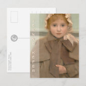 Sweet little Jeanne (Khnopff) CC0534 Briefkaart (Voorkant / Achterkant)